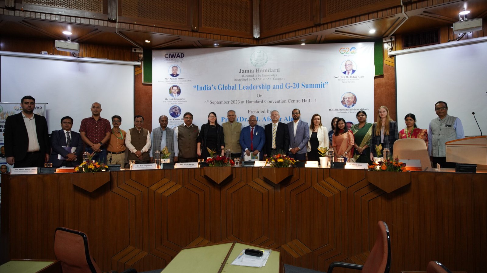 Symposium on India’s Global Leadership and G20 Summit